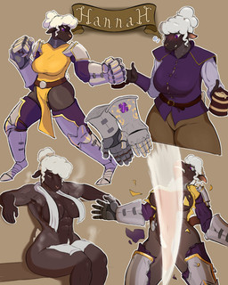 abs alcohol anthro armor armpit_hair attack beer beverage big_breasts big_butt body_hair bottomwear breasts brown_body bubble butt clenched_teeth clothed clothing collared_shirt convenient_censorship curly_hair dress_shirt drunk drunk_bubble female fist gauntlets gem gloves hair handwear loincloth muscular nude ponytail purple_eyes sauna shirt short_hair sitting small_tail smile solo standing substance_intoxication tabard tail teeth thick_thighs topwear torn_clothing towel towel_only unconvincing_armor wet white_hair wide_hips rafitos hannah_(rafitos) bovid caprine mammal sheep 4:5 absurd_res hi_res