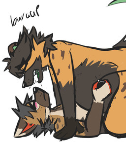 anthro belly belly_inflation black_body black_fur black_hair black_nose blush blush_lines brown_body brown_ears brown_fur bulb_pump burping burping_in_face dipstick_ears duo ear_markings ear_piercing eyes_closed fur green_inner_ear green_mouth green_tongue hair humanoid_hands inflation male multicolored_ears onomatopoeia open_mouth piercing red_inner_ear simple_background sound_effects tan_ear_tips text tongue white_background dolcemaws dolce_(dolceclaws) african_wild_dog canid canine hyena mammal spotted_hyena 2025 digital_drawing_(artwork) digital_media_(artwork) english_description hi_res