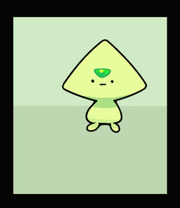 ambiguous_gender armless dot_eyes forehead_gem gem not_furry peridot_(gem) simple_eyes solo toony yellow_body discount-supervillain cartoon_network steven_universe smolidot alien gem_(species) humanoid peridot_(gem_species) 2d_animation animated digital_media_(artwork) frame_by_frame short_playtime