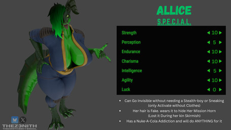 anthro big_breasts breasts clothing female hair horn huge_breasts open_mouth simple_background smile solo tail teeth text thick_thighs tongue thez3nith vulgarvictor_(modeler) fallout microsoft allice_(thez3nith) mommyclaw_(vulgarvictor) deathclaw lizard reptile scalie 16:9 3d_(artwork) blender_(artwork) digital_media_(artwork) english_text hi_res model_sheet watermark widescreen