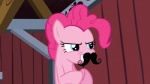 blue_eyes curled_hair facial_hair female feral fur hair mustache pink_body pink_fur pink_hair plotting smile solo teeth laurentiusje friendship_is_magic hasbro my_little_pony pinkie_pie_(mlp) earth_pony equid equine horse mammal pony animated loop low_res short_playtime