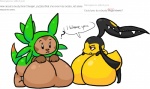 ? big_breasts breasts chespin english_text female huge_breasts jigglybutts mawile nintendo pokémon text video_games
Rating: Questionable
Score: 6
User: Juni221
Date: September 19, 2013