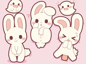 anthro anus blush blush_stickers chibi dot_eyes duo female fur genitals male male/female open_mouth penetration shadow shaking simple_background simple_eyes smile trembling vaginal vaginal_penetration vulva white_body white_fur x_anus onebchan ghost lagomorph leporid mammal rabbit spirit hi_res