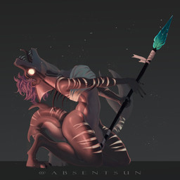 Rating: q
ID: 5752890
Date: 2025-08-03 05:10:05 -0400
Status: pending
Score: 1
absentsun anglerfish anthro bottomless bra breasts butt clothed clothing feet female fin fish glowing glowing_body glowing_eyes hair hi_res holding_object holding_weapon looking_at_viewer marine melee_weapon muscular muscular_female noctara open_mouth pole_between_legs polearm sharp_teeth simple_background solo spear spikes spikes_(anatomy) tail teeth teeth_showing thick_tail thick_thighs tongue tongue_out topwear topwear_only underwear weapon post #5752890
