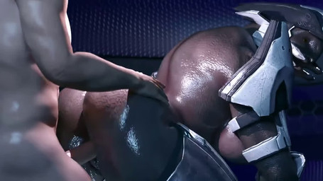 armor big_breasts big_butt bouncing_breasts bouncing_butt breasts butt doggystyle duo eyes_closed faceless_character faceless_human faceless_male female female_on_human female_penetrated from_behind_position genitals grey_body hand_on_butt headgear helmet human_penetrating human_penetrating_female interspecies larger_female larger_penetrated light_body light_skin looking_pleasured male male/female male_human male_penetrating male_penetrating_female mandibles mostly_nude penetration penile penile_penetration penis_in_vagina sex size_difference smaller_human smaller_male teeth thrusting_backward vaginal vaginal_penetration vulva xenophilia silent_sfm chocoscorner_(modeler) halo_(series) microsoft xbox_game_studios alien human mammal sangheili 16:9 3d_(artwork) 3d_animation animated colored digital_media_(artwork) short_playtime sound video widescreen