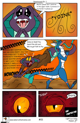 2_horns anthro blue_body cloak clothing comic_panel duo feral forced hell horn legless male purple_body sound_effects speech_bubble text toony villian whiskers yellow_eyes yoink lightluxcollie denatured_(lightluxcollie) mythology belmodeus_(lightluxcollie) drake_(lightluxcollie) snek_(lightluxcollie) dragon eastern_dragon mythological_creature mythological_scalie reptile scalie snake 2019 comic english_text hi_res story url