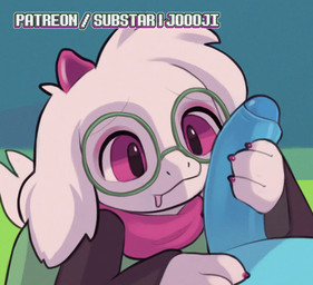 ambiguous_gender anthro anthro_focus bodily_fluids claws clothed clothing cum cum_in_mouth cum_inside cum_on_face cumshot drooling duo ejaculation erection eyewear fellatio foreskin genital_fluids genitals glans_lick glasses hair handjob horn humanoid_genitalia humanoid_penis licking male male/male male_penetrated male_penetrating male_penetrating_male open_mouth oral oral_only orgasm painted_claws penetration penile penis penis_lick saliva scarf sex simple_background smile solo_focus tail tail_motion tailwag text tongue tongue_out topwear wearing_glasses white_body conditional_dnp joooji deltarune undertale_(series) kris_dreemurr ralsei bovid caprine darkner goat human humanoid mammal 2d_animation animated digital_media_(artwork) english_text frame_by_frame long_playtime sound webm