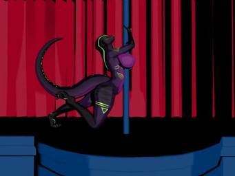 anthro biped dancing female inside nipples pole pole_dancing snake_hood stripper_pole idsaybucketsofart qhala cobra reptile scalie snake 3d_(artwork) 3d_animation 4:3 animated digital_media_(artwork) no_sound short_playtime video