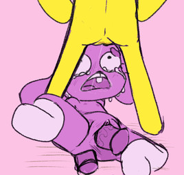 after_cunnilingus after_oral after_vaginal age_difference anal anal_penetration anthro arms_tied bodily_fluids bound clothing crying cunnilingus dildo dildo_in_ass dildo_in_vagina dildo_insertion dominant dominant_female double_penetration duo female female/female footwear footwear_only forced forced_cunnilingus mostly_nude object_in_ass oral penetration rape sex sex_toy sex_toy_in_ass sex_toy_in_vagina sex_toy_insertion socks socks_only spread_legs spreading tears vaginal vaginal_penetration young young_on_young tabloi cartoon_network the_amazing_world_of_gumball anais_watterson penny_fitzgerald fairy lagomorph mammal sketch