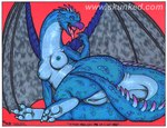 anthro azure_(jmh) big_butt blue_eyes blue_scales breasts butt clitoral_hood desiree_lee dragon female hindpaw huge_butt james_m_hardiman long_neck looking_at_viewer lying membranous_wings nipples non-mammal_breasts nude on_side overweight paws plump_labia presenting pussy scales scalie seductive slightly_chubby soles solo wide_hips wings

Rating: Explicit
Score: 33
User: ippiki_ookami
Date: January 11, 2009