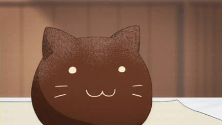 :3 ambiguous_gender cake candy chocolate cutlery dessert disembodied_hand food fork hand_shot holding_object kitchen_utensils screencap solo tools unknown_artist acchi_kocchi domestic_cat felid feline felis human mammal 16:9 2d_animation animated grandfathered_content low_res widescreen