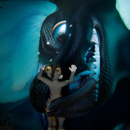 anthro duo fur hug hugging_another imminent_vore macro male male/male micro oral_vore size_difference tongue tongue_out vore peq42 mythology floophythefluff_(character) peq_(peq42) domestic_cat dragon felid feline felis mammal mayu_(azuki) mythological_creature mythological_scalie regalfin scalie 1:1 3d_(artwork) digital_media_(artwork) hi_res