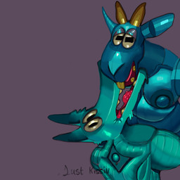 ambiguous_gender anthro duo kissing overweight overweight_anthro pecs sparklefur teeth yellow_teeth cool_dog bovid canid canine canis caprine domestic_dog goat mammal 1:1 absurd_res hi_res