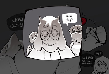 anal anal_beads beak blank_expression blank_stare clothed clothing dialogue eyewear freckles glasses male male/male male_penetrated male_penetrating male_penetrating_male penetration sex sex_toy slur sound_effects speech_bubble text conditional_dnp kinkykong deltarune undertale_(series) berdly ralsei susie_(deltarune) avian bird bovid caprine darkner goat mammal reptile scalie english_text hi_res