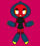 chibi female solo ufo riverxa flatwoods_monster xana_(riverxa) alien humanoid hi_res