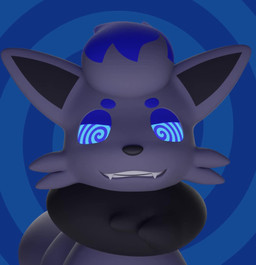 abstract_background ambiguous_gender blue_background blue_eyes fangs feral hypnosis hypnotic_eyes hypnotizing_viewer looking_at_viewer mind_control simple_background solo spiral spiral_background spiral_eyes teeth chocomaple nintendo pokemon generation_5_pokemon pokemon_(species) zorua 3d_(artwork) 3d_animation animated digital_media_(artwork) high_framerate loop no_sound short_playtime webm