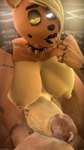 3d_(artwork) 9:16 animatronic anthro areola bear big_breasts big_penis black_lipstick bodily_fluids breasts collar crossgender dialogue digital_media_(artwork) doctorpurple2000 dominant dominant_anthro duo ear_piercing ear_ring erection first_person_view five_nights_at_freddy's freddy_(fnaf) genital_fluids genitals glowing glowing_eyes gynomorph gynomorph/male hi_res huge_breasts huge_penis human human_on_anthro human_pov intersex intersex/male interspecies lipstick machine makeup male male_pov mammal mtg_crossgender mti_crossgender nipples penis piercing precum ring_piercing robot scottgames spiked_collar spikes submissive submissive_human yellow_eyes