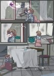 2022 anthro babystar biped chair comic detailed_background dialogue english_text female fur furniture gemma_polson hair hi_res solo speech_bubble standing text young young_anthro