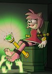 4_toes ankles_tied anthro arms_tied bound clothing countershade_feet countershading feet female foot_fetish fur group humanoid_feet legs_tied magic pink_body pink_fur plantigrade soles solo_focus tickle_torture tickling tickling_feet tied_to_chair toes the-bound-bandit sega sonic_the_hedgehog_(series) amy_rose eulipotyphlan hedgehog mammal 2022 hi_res