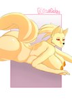 big_breasts big_butt breasts butt female looking_at_viewer lying solo tail worldofpaint nintendo pokemon canid canine fox generation_1_pokemon mammal ninetales pokemon_(species) absurd_res digital_drawing_(artwork) digital_media_(artwork) hi_res