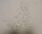 anthro cuddling duo fur hair hug licking male nipples nude on_arms paws simple_background sitting tongue tongue_out young young_anthro twymouse noxor felid irbis leopard mammal mouse murid murine pantherine rat rodent snow_leopard 2015 2016 absurd_res graphite_(artwork) greyscale hi_res monochrome traditional_media_(artwork)