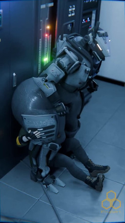 against_surface against_wall big_butt butt duo facesitting femboy huge_butt huge_hips huge_thighs machine male male/male metal metallic_body on_ground robophilia sitting sitting_on_another size_difference smothering stinkface thick_thighs wide_hips triata electronic_arts respawn_entertainment titanfall human humanoid mammal robot spectre_(titanfall) 3d_(artwork) 3d_animation 9:16 animated digital_media_(artwork) hi_res short_playtime sound webm