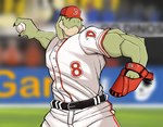 4_fingers action_pose ambiguous_anthro ambiguous_gender anthro audience ball banner baseball_(ball) baseball_(sport) baseball_bat baseball_cap baseball_field baseball_glove baseball_pitcher baseball_shirt baseball_uniform bat_(object) belt belt_buckle biceps big_biceps big_deltoids big_muscles black_belt black_claws black_clothing black_drawstring black_gloves black_hair black_handwear black_text_border blue_clothing blue_gloves blue_handwear blue_shirt blue_topwear blurred_background bottomwear buckle button_(fastener) claws closed_smile clothed clothed_anthro clothed_male clothing countershade_body countershade_face countershade_neck countershade_scales countershading dark_belt dark_claws dark_hair dark_markings day deltoids faceless_ambiguous faceless_anthro faceless_character facial_hair facial_markings fans field fingers flexing flexing_bicep flexing_brachioradialis flexing_tricep forearm_muscles front_view fully_clothed fully_clothed_anthro fully_clothed_male glistening glistening_body glistening_claws glistening_clothing glistening_eyes glistening_fingers glistening_gloves glistening_hands glistening_handwear glistening_hat glistening_headgear glistening_headwear glistening_scales gloves goatee grass green_arms green_body green_face green_fingers green_grass green_hands green_head green_legs green_markings green_neck green_scales grey_buckle group hair handwear happy hat head_markings headgear headwear holding_ball holding_banner holding_baseball holding_object huge_deltoids huge_muscles humanoid_hands light light_arms light_body light_bottomwear light_buckle light_clothing light_dress_shirt light_eyes light_face light_fingers light_gloves light_hands light_handwear light_head light_headwear light_legs light_neck light_pants light_shirt light_stripes light_text_border light_topwear logo_on_clothing logo_on_hat logo_on_shirt logo_on_topwear looking_forward male male_anthro manly markings mature_anthro mature_male monotone_arms monotone_belt monotone_clothing monotone_hair monotone_shirt monotone_text monotone_topwear mouth_closed multicolored_body multicolored_bottomwear multicolored_clothing multicolored_gloves multicolored_handwear multicolored_headwear multicolored_scales multicolored_shirt multicolored_topwear muscular muscular_anthro muscular_arms muscular_male neck_muscles non-mammal_hair number_on_clothing number_on_shirt number_on_topwear orange_light outside pants pattern_bottomwear pattern_clothing pattern_pants pattern_shirt pattern_topwear plant pose red_ball red_baseball_cap red_bottomwear red_clothing red_dress_shirt red_gloves red_handwear red_hat red_headwear red_jersey red_pants red_shirt red_stripes red_text red_topwear scales shadow shirt small_eyes smile solo solo_focus sport sportswear standing striped_body striped_bottomwear striped_clothing striped_dress_shirt striped_face striped_pants striped_scales striped_shirt striped_topwear stripes sunlight tan_body tan_countershading tan_face tan_fingers tan_hands tan_head tan_neck tan_scales text text_on_baseball_cap text_on_clothing text_on_hat text_on_headwear text_on_shirt text_on_topwear thick_neck tight_bottomwear tight_clothing tight_dress_shirt tight_pants tight_shirt tight_topwear toony topwear trapezius triceps tucked_shirt two_tone_baseball_cap two_tone_body two_tone_bottomwear two_tone_clothing two_tone_dress_shirt two_tone_face two_tone_fingers two_tone_hands two_tone_hat two_tone_head two_tone_headwear two_tone_neck two_tone_pants two_tone_scales two_tone_shirt two_tone_topwear uniform warm_light white_ball white_baseball_cap white_baseball_shirt white_bottomwear white_button_(fastener) white_clothing white_dress_shirt white_gloves white_handwear white_hat white_headwear white_jersey white_light white_pants white_shirt white_stripes white_text_border white_topwear wide_stance yellow_eyes darknaigart jace_(darknaig) dinosaur prehistoric_species reptile scalie theropod tyrannosaurid tyrannosauroid tyrannosaurus tyrannosaurus_rex 2021 absurd_res colored detailed digital_drawing_(artwork) digital_media_(artwork) half-length_portrait hi_res portrait shaded