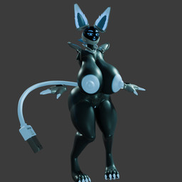 anthro areola artificial_intelligence big_breasts big_butt breasts butt female genitals glistening glistening_breasts hair looking_at_viewer machine nipples nude screen screen_face smile solo tail thick_thighs usb_tail vulva wide_hips fluffyglitch fluffyglitch_(modeler) fluffy_(fluffyglitch) fluffbot robot 1:1 3d_(artwork) digital_media_(artwork) hi_res