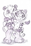 bear breasts cub feline female kung_fu_panda male mammal master_tigress panda penetration plain_background po pussy small_breasts straight tiger white_background young
Rating: Explicit
Score: 4
User: whowho
Date: February 05, 2014