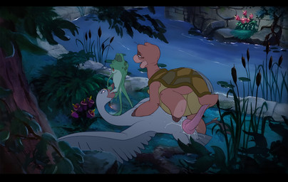 anatomically_correct anatomically_correct_genitalia anatomically_correct_penis animal_genitalia animal_penis balls beak bodily_fluids cum cum_from_mouth cum_in_mouth cum_inside cumshot detailed_background ejaculation erection eyes_closed feathered_wings feathers feet fellatio female female_penetrated feral feral_on_feral feral_penetrated feral_penetrating feral_penetrating_feral forest from_front_position genital_fluids genitals green_body group group_sex humanoid_genitalia humanoid_penis lying male male/female male_penetrating male_penetrating_female on_back open_beak open_mouth oral oral_penetration orgasm orgasm_face outside outside_sex penetration penile penile_penetration penis plant sex shallow_penetration smile spitroast tail tail_feathers threesome tree trio turtle_penis water wings wugi the_swan_princess jean-bob lorenzo_trudgealong princess_odette amphibian anatid anseriform anserine avian bird frog mammal reptile scalie swan turtle digital_media_(artwork) hi_res