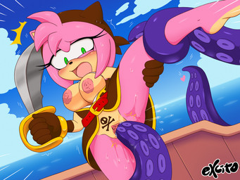 abdominal_tattoo anthro barefoot belt big_breasts blush bodily_fluids bottomless breasts captured clothed clothing cloud duo exposed_breasts feet female feral forced fur gasp genital_fluids gloves handwear heart_symbol kerchief low-angle_view melee_weapon montgomery_glands multicolored_body open_mouth penetration pink_body pink_fur pirate pirate_hat pirate_outfit pubic_tattoo rape restrained restrained_by_tentacles sea sex ship skull_and_crossbones spread_legs spreading struggling surprised sword tattoo tentacle_in_vagina tentacle_penetration tentacle_rape tentacle_sex tentacles thick_thighs two_tone_body vaginal vaginal_fluids vaginal_penetration vehicle water watercraft weapon worried yellow_body yellow_fur excito netflix sega sonic_prime sonic_the_hedgehog_(series) amy_rose black_rose_(sonic) eulipotyphlan hedgehog kraken mammal marine 2025 hi_res