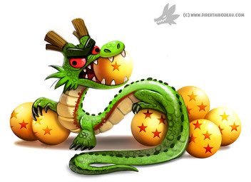 ambiguous_gender black_body black_scales claws dragon_ball_(object) fangs feral green_body green_scales horn open_mouth red_body red_eyes red_scales scales simple_background solo star_symbol tail tan_body tan_scales teeth text white_background piper_thibodeau asian_mythology dragon_ball dragon_ball_z east_asian_mythology mythology toei_animation shenron dragon eastern_dragon mythological_creature mythological_scalie scalie 2015 digital_media_(artwork) digital_painting_(artwork) painting_(artwork) url