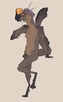anthro balls feathers flaccid foreskin genitals leaning male nude one_leg_up penis raised_leg simple_background solo zagz dinosaur feathered_dinosaur feathered_scalie oviraptor oviraptorid prehistoric_species reptile scalie theropod hi_res