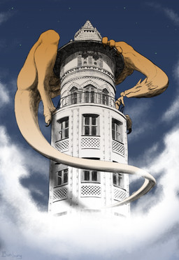 cloud cloudy_sky female feral kiss_on_lips kissing male male/female male_human night orange_body sky skyscape star bunbury mythology dragon human mammal mythological_creature mythological_scalie scalie absurd_res hi_res