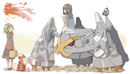 alternate_color ambiguous_gender bread female food group machine paper_bag red_eyes reflection smile text jituhahidarikiki nintendo pokemon avian bird canid canine generation_1_pokemon generation_3_pokemon generation_4_pokemon growlithe mammal metagross pokemon_(species) shiny_pokemon starly