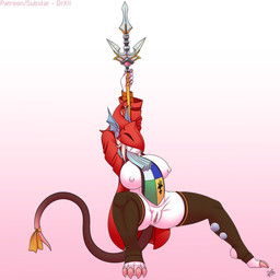 anthro breasts clothed clothing dancing female fur genitals nipples nude pole pole_dancing presenting simple_background solo spreading vulva drxii final_fantasy final_fantasy_ix square_enix freya_crescent burmecian mammal rodent 1:1 2019 digital_media_(artwork) hi_res