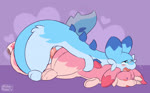 animal_genitalia aroused balls blue_body bodily_fluids breath cum cum_in_plushie doggystyle ejaculation feral from_behind_position genital_fluids genitals heart_symbol hug hugging_object hugging_plushie hump humping label long_body male penis pink_body plushie plushie_penetrated plushie_tag plushophilia sex sheath solo sound_effects tapering_penis conditional_dnp pocketpaws sound_warning trippybunny palworld pocketpair chillet pal_(species) 2d_animation animated artist_collaboration frame_by_frame hi_res short_playtime sound webm