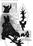 anthro biped dialogue ears_down feet glistening glistening_body latex male pivoted_ears plushie slime tail talons text toes visor wings zipper martindosent martin_(martindosent) accipitriform animate_inanimate avian bird goo_creature living_clothing living_plushie secretary_bird 2025 absurd_res clip_studio_paint_(artwork) comic digital_media_(artwork) english_text hi_res