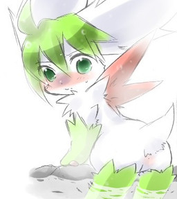 anthro anus bath blush exposed female fur genitals green_eyes pawpads paws pokemorph solo vulva water white_body white_fur htg nintendo pokemon generation_4_pokemon legendary_pokemon pokemon_(species) shaymin sky_forme_shaymin low_res