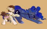2013 anal anal_beads anal_insertion anal_penetration anus balls blue_fur blue_hair brown_hair chastity_cage collar cub cum cutie_mark duo equine female feral friendship_is_magic fur hair horn horse insertion lavenderhush leash male my_little_pony oral penetration penis pipsqueak_(mlp) pony princess_luna_(mlp) rimming sex_toy straight winged_unicorn wings young
Rating: Explicit
Score: 13
User: Falord
Date: September 21, 2013