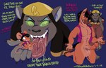 2024 5_fingers aladdin_(disney) animal_genitalia animal_penis anthro big_tongue black_hair blush bodily_fluids brown_body brown_fur clothed clothing countershade_fur countershade_torso countershading dated dialogue disney disney's_aladdin domestic_cat duo english_text equid equine equine_genitalia equine_penis extreme_size_difference feet felid feline felis female fingers foot_fetish foot_play fur genitals glowing glowing_eyes grey_body grey_fur hair hi_res horse humanoid_hands male male/female mammal mirage_(disney) mouse murid murine open_mouth palms penis red_blush rodent saliva saliva_string sharp_teeth size_difference size_play teasing teeth text thebigmansini tongue tongue_out transformation