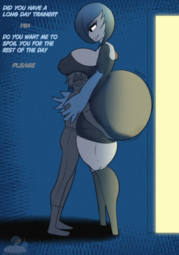 areola big_breasts big_butt blue_areola blue_nipples breasts butt duo female female_humanoid huge_butt huge_thighs hyper hyper_butt nipples text thick_thighs bloodtail evil_container krillin_hugs_android_18 nintendo pokemon gardevoir generation_3_pokemon humanoid pokemon_(species) shiny_pokemon 2025 absurd_res english_text hi_res meme