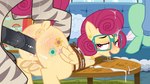 animal_genitalia animal_penis anus arms_tied bdsm bedroom_eyes big_penis black_penis bodily_fluids bondage bound butt cum cum_drip cum_everywhere cum_in_mouth cum_inside cum_on_butt cum_on_face cutie_mark dripping duo equine_genitalia equine_penis eyewear female female_penetrated feral feral_on_feral feral_penetrated feral_penetrating feral_penetrating_feral fur furniture genital_fluids genitals glasses hair hooves male male/female male_penetrating male_penetrating_female mature_female messy narrowed_eyes on_table penetration penile penile_penetration penis penis_in_pussy red_hair restraints rope rope_bondage seductive sex table vaginal vaginal_penetration wings wings_tied yellow_body yellow_fur canaryprimary friendship_is_magic hasbro my_little_pony mythology mrs._shy_(mlp) equid equine horse mammal mythological_creature mythological_equine pegasus pony zebra hi_res
