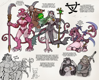 4_toes anthro armor axe banner big_breasts big_butt big_penis bikini_armor bone breasts butt clothed clothed/nude clothed_male clothing curvy_figure exposed_breasts facial_piercing feet female footwear genitals greatsword grey_nipples group hood larger_male male male/female melee_weapon muscular muscular_anthro muscular_male ninja nipples nose_piercing nude penis penis_grab piercing polearm robe sickle size_difference skull smaller_female smaller_male socks spear stirrup_footwear stirrup_socks sword text toes unconvincing_armor voluptuous warrior weapon markydaysaid warhammer_(franchise) warhammer_fantasy felix_jaeger human mammal mouse murid murine rat rodent skaven english_text hi_res
