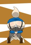 anthro bent_over big_butt butt camel_toe clothed clothing female footwear fur high_heels looking_at_viewer open_mouth panties presenting presenting_hindquarters rear_view shoes simple_eyes solo tail underwear vono aggretsuko praise_da_booty_(meme) sanrio fenneko canid canine fennec_fox fox mammal true_fox 2023 digital_media_(artwork) hi_res