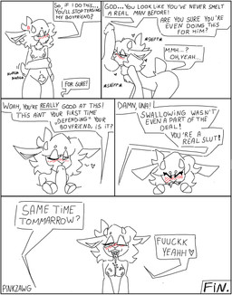 all_fours angry anthro balls_deep blush bodily_fluids breasts cheat cuckold cum cum_covered cum_in_mouth cum_inside cumshot cumshot_in_mouth degradation dialogue ejaculation eyeliner eyes_closed fellatio female first_person_view fur genital_fluids genitals hair heart_symbol hooves horn infidelity looking_pleasured makeup male messy nude one_eye_closed open_mouth oral penetration penile penis raised_tail sex sniffing solo standing tail tail_motion tailwag text vulva wink wool_(fur) pinkzawg una_the_moon_sheep bovid caprine mammal sheep comic hi_res