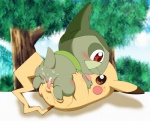 after_sex anus axew blush cum harusupu nintendo outside penis pikachu pokémon pussy tree video_games
Rating: Explicit
Score: 0
User: Luminocity
Date: April 20, 2014
