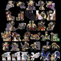 anthro antlers armpit_fetish breath briefs clothing duo facesitting feet footwear grope horn imminent_vore kissing male male/male musk open_mouth panting paws pits shirt shoes sitting_on_another size_difference socks solo sticker sticker_pack tank_top topwear underwear vore fetishame ych_(character) canid canine canis equid equine fox horse jackalope lagomorph leporid mammal rabbit wolf 1:1 absurd_res digital_media_(artwork) hi_res multiple_images