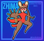 anthro asian_clothing chinese_clothing chinese_dress clothing dress east_asian_clothing female red_eyes solo split_dress cordicedraw xingzuo_temple zhima_(diives) mammal mouse murid murine rodent absurd_res hi_res