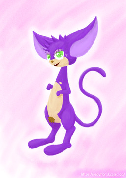 anthro female fur hair open_mouth simple_background smile solo tail redyno13 muse mammal mouse murid murine rat rodent original_character absurd_res digital_media_(artwork) hi_res